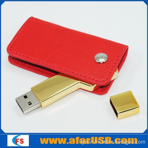 High Quality leather usb flash drive 2.0 with factory price usb stick usb pendrive